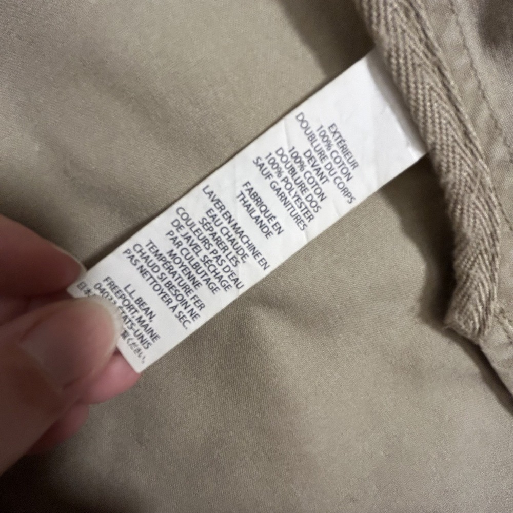 VINTAGE LL Bean Men Jacket 44R Brown Blazer Field Safari Utility Elbow Patches - Picture 11 of 11